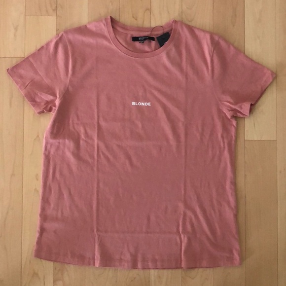 2 LEFT❗️BLONDE T-Shirt coral beauty - Picture 1 of 1